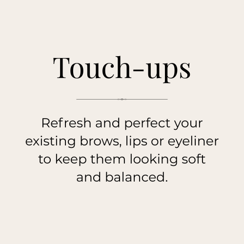 Touch-ups