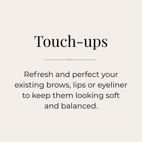 Touch-ups