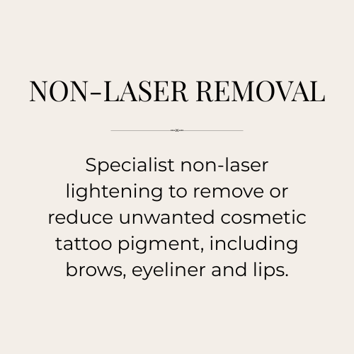 Cosmetic Tattoo Removal