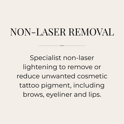 Cosmetic Tattoo Removal