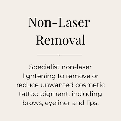 Cosmetic Tattoo Removal