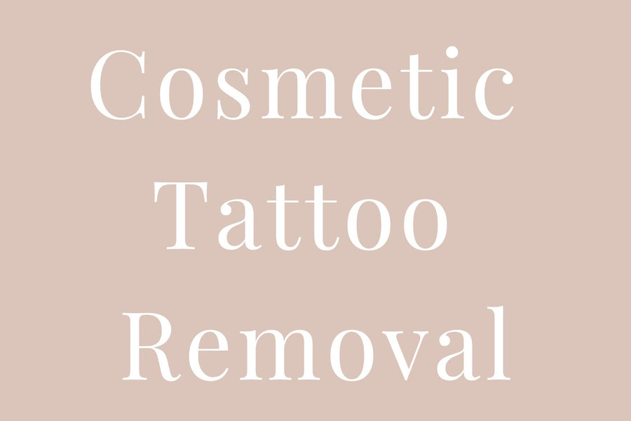 Cosmetic Tattoo Removal