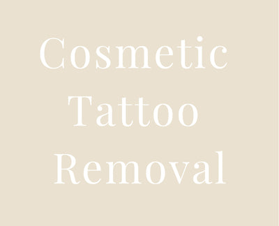 Cosmetic Tattoo Removal